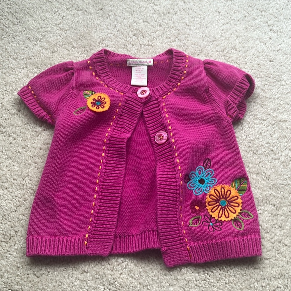 Cropped Embroidered Cardigan Bolero Short Sleeve Spring Summer Dress Covering